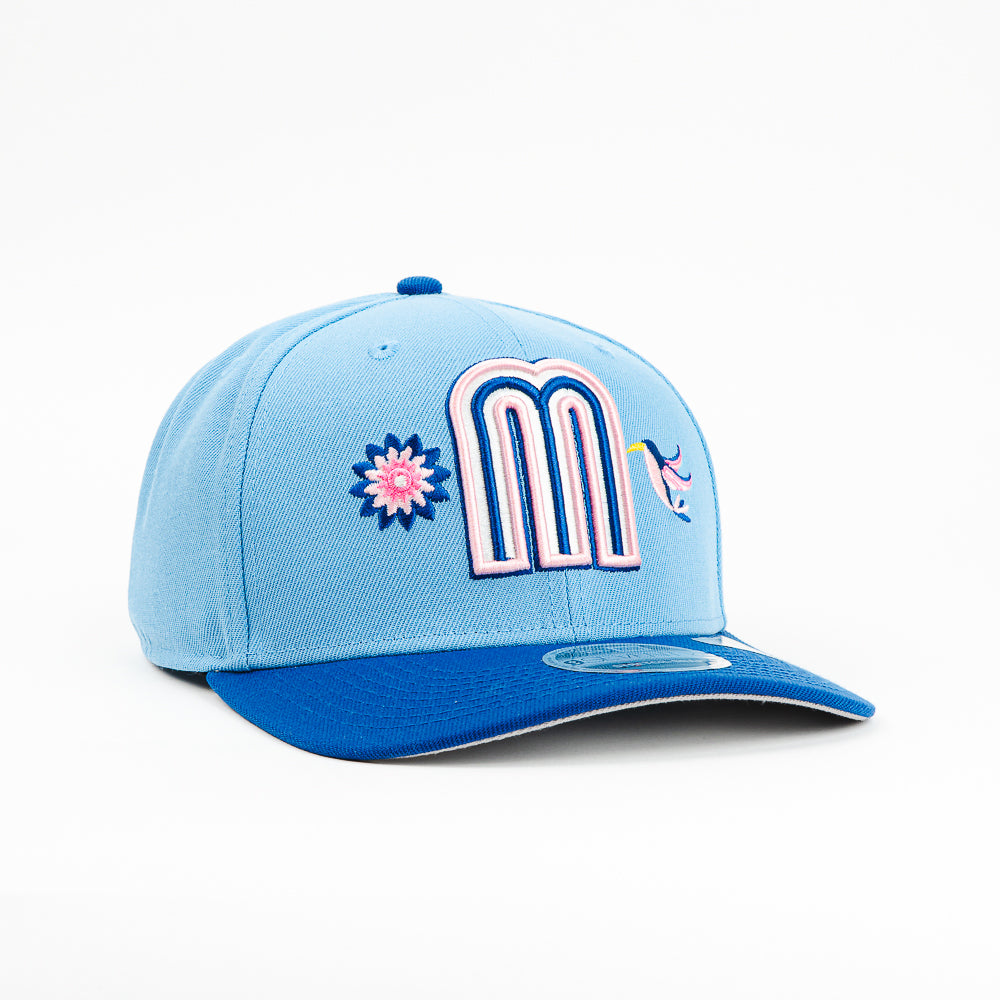 GORRA A FRAME NEW ERA MEXICO COLIBRI BLUE/PINK/NAVY