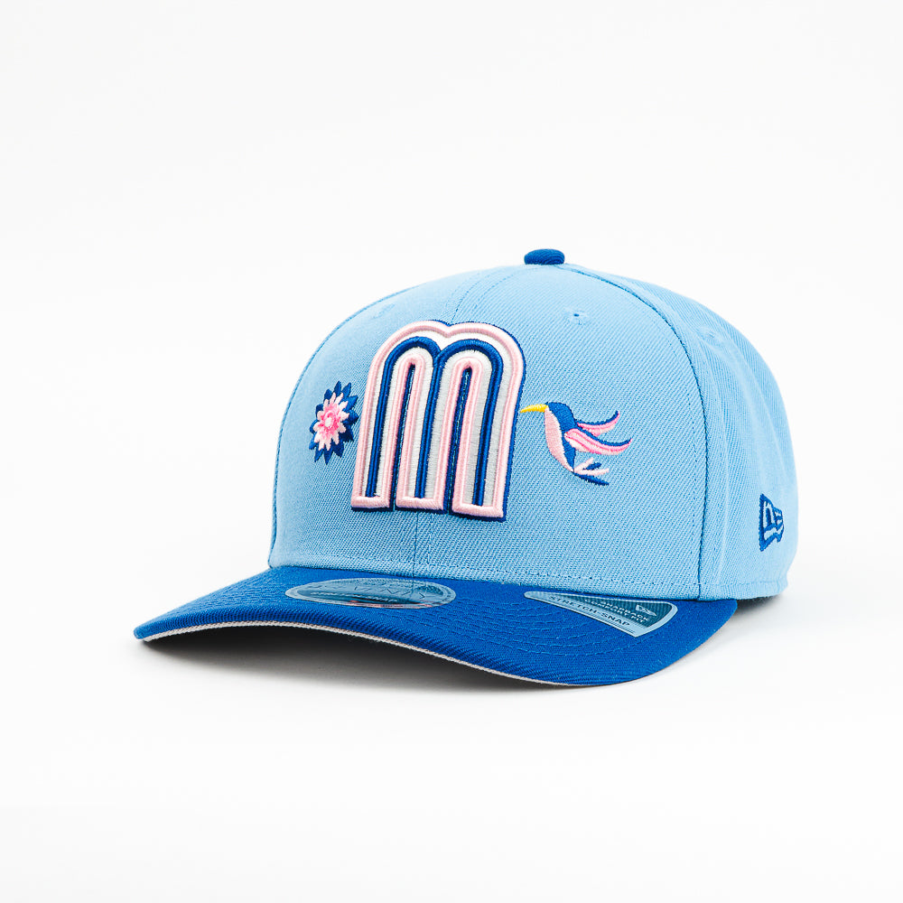 GORRA A FRAME NEW ERA MEXICO COLIBRI BLUE/PINK/NAVY
