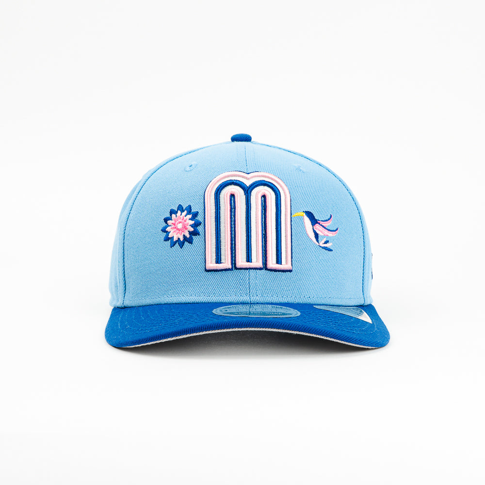 GORRA A FRAME NEW ERA MEXICO COLIBRI BLUE/PINK/NAVY
