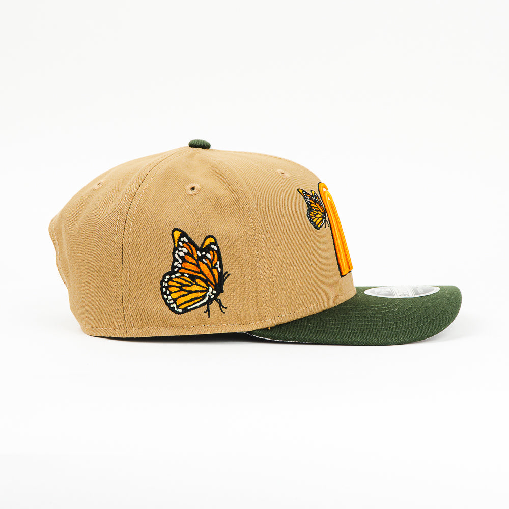 GORRA A FRAME NEW ERA MEXICO MONARCA BROWN/GREEN