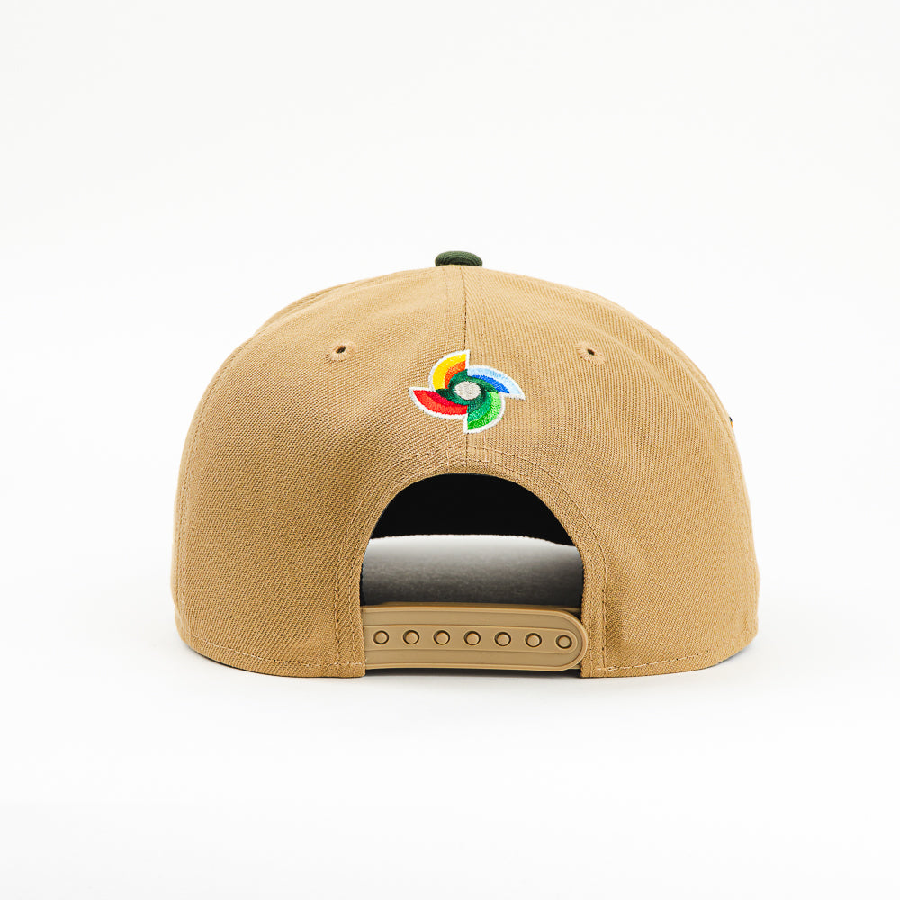 GORRA A FRAME NEW ERA MEXICO MONARCA BROWN/GREEN