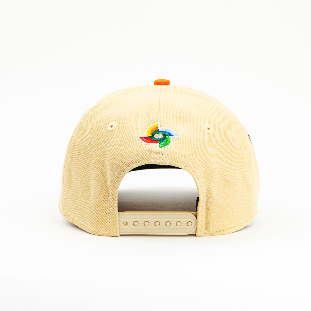 GORRA A FRAME NEW ERA MEXICO MARIPOSA MONARCA BEIGE/ORANGE