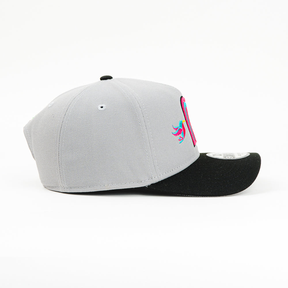 GORRA A FRAME NEW ERA MEXICO COLIBRI GREY/BLACK