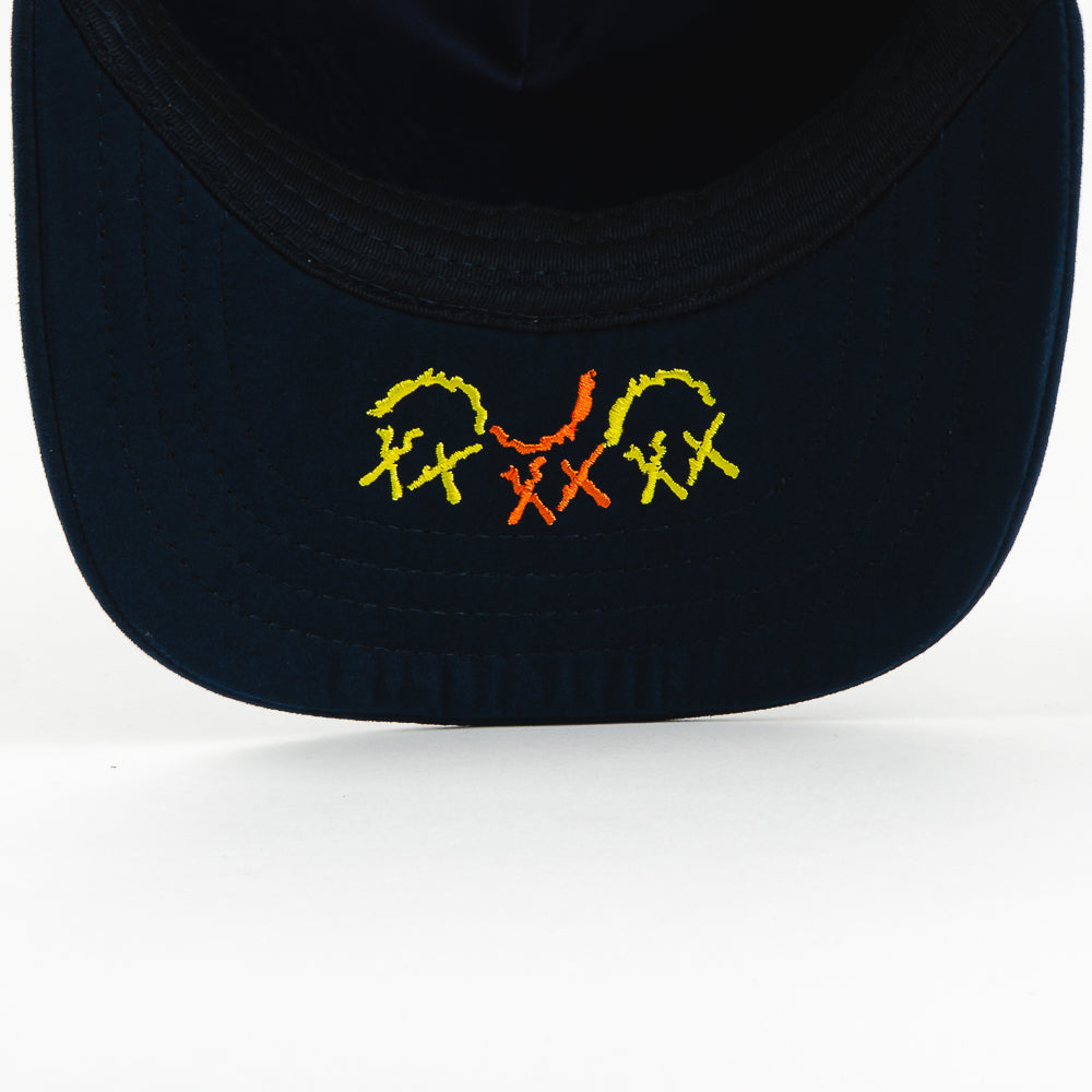GORRA 1IRON TRENDY I AM REAL NAVY SUEDE