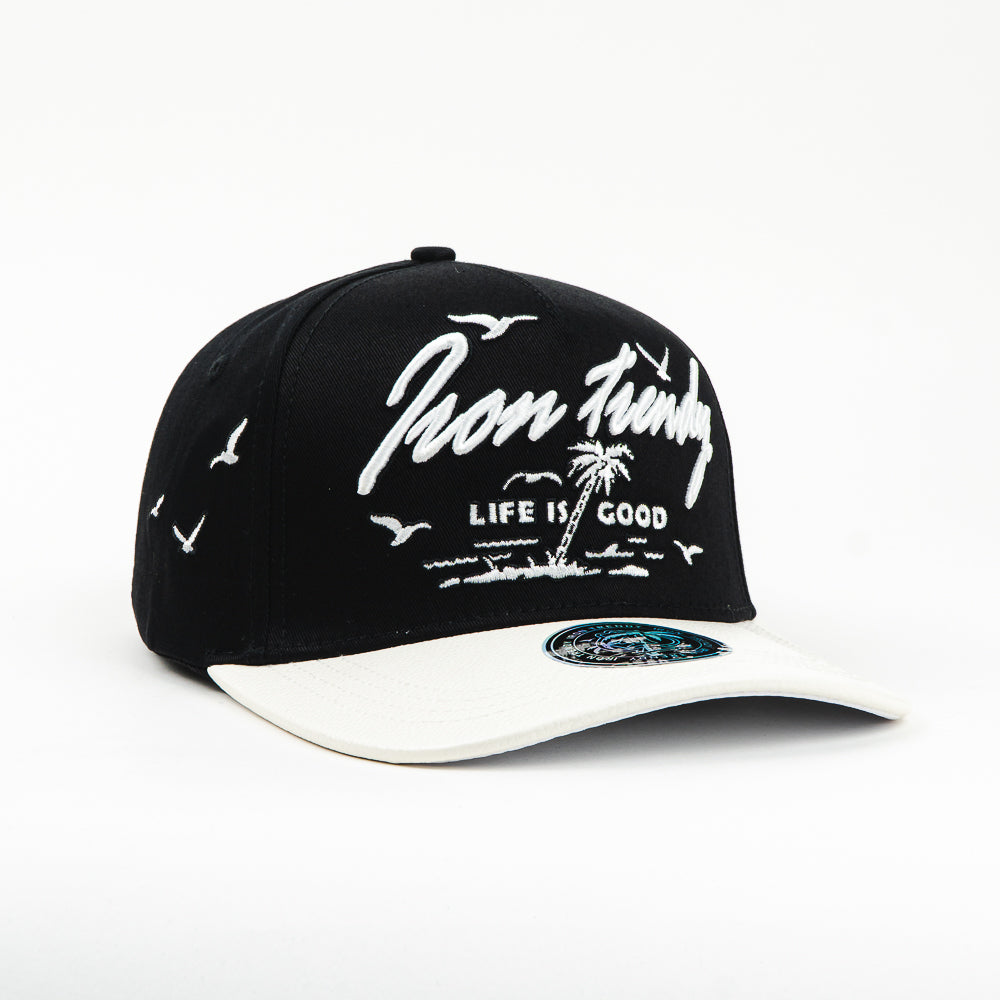 GORRA 1IRON TRENDY PALMS BLACK/WHITE