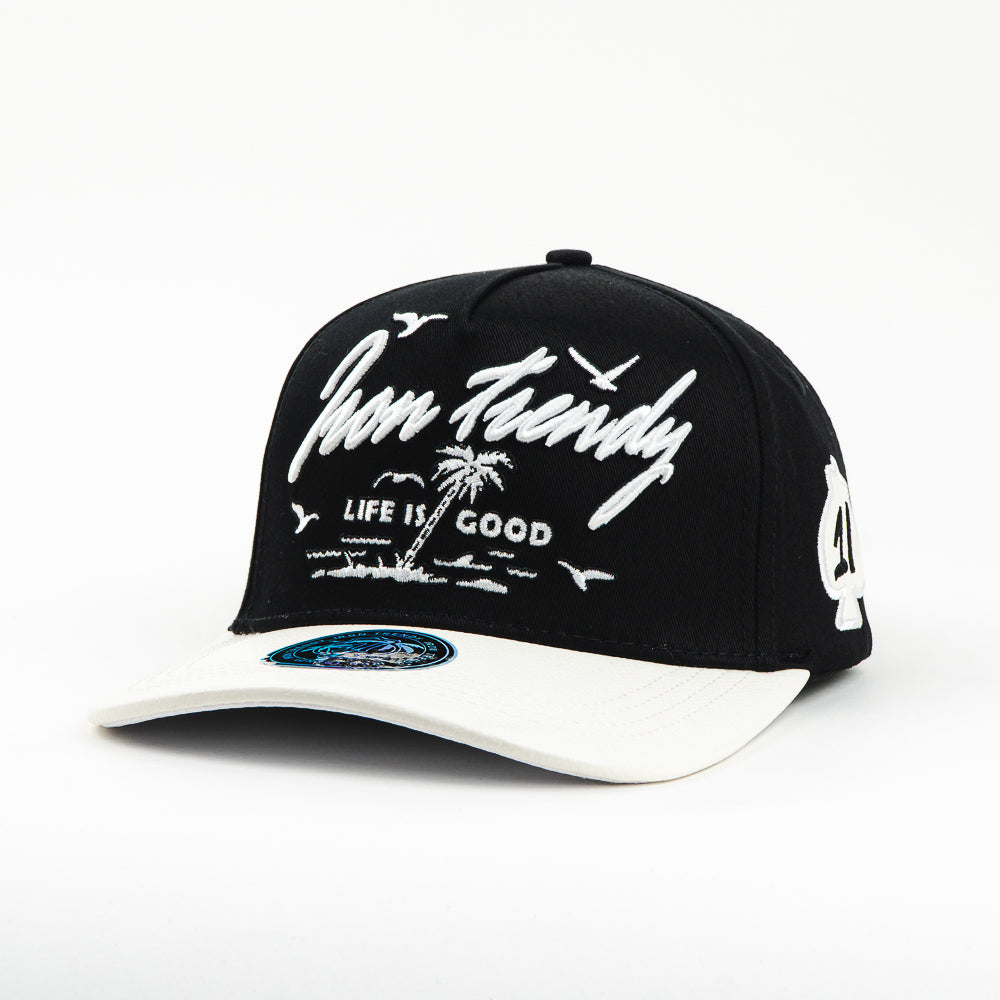 GORRA 1IRON TRENDY PALMS BLACK/WHITE