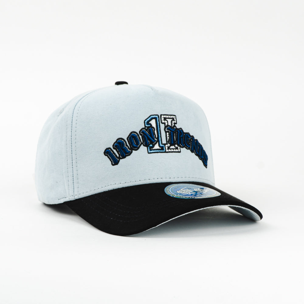 GORRA 1IRON TRENDY IRON BONES BLUE/BLK SUEDE