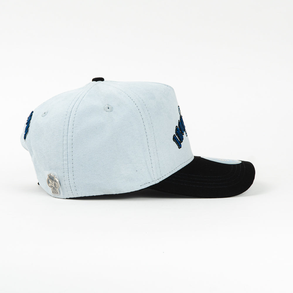GORRA 1IRON TRENDY IRON BONES BLUE/BLK SUEDE