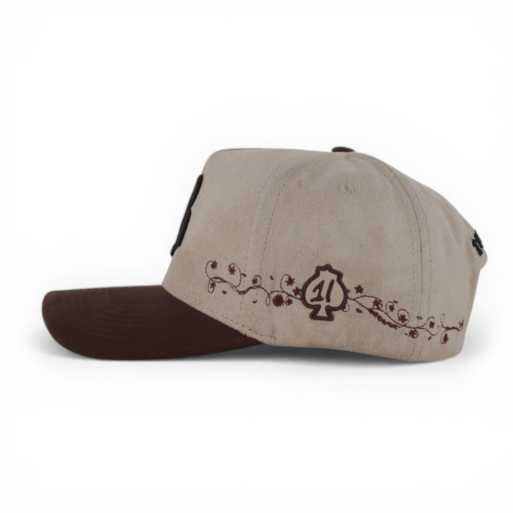 FLORAL BOSTON BROWN