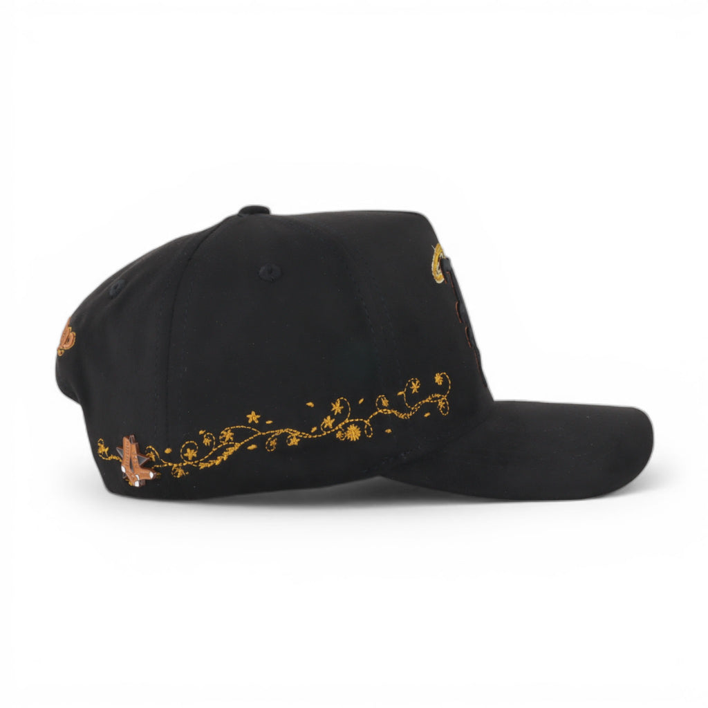 FLORAL BOSTON BLACK