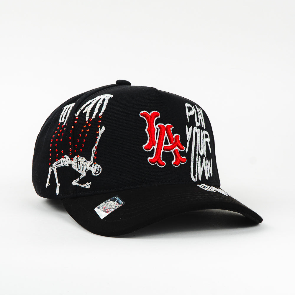 GORRA 1IRON TRENDY PLAY YOUR OWN GAME BLACK