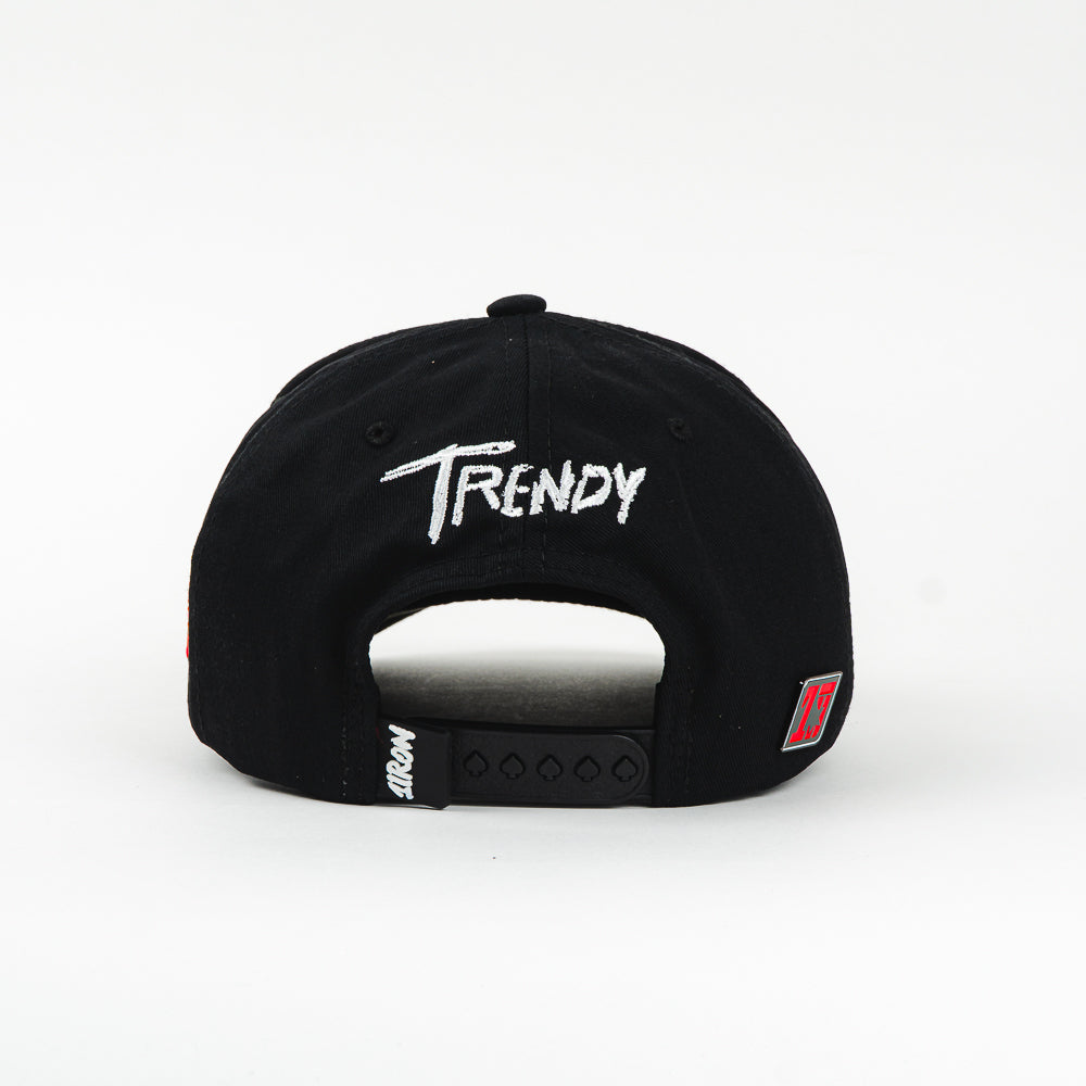 GORRA 1IRON TRENDY PLAY YOUR OWN GAME BLACK