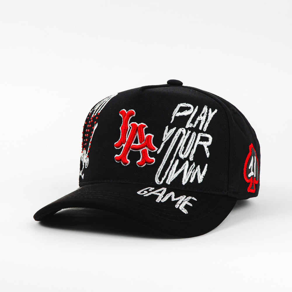 GORRA 1IRON TRENDY PLAY YOUR OWN GAME BLACK