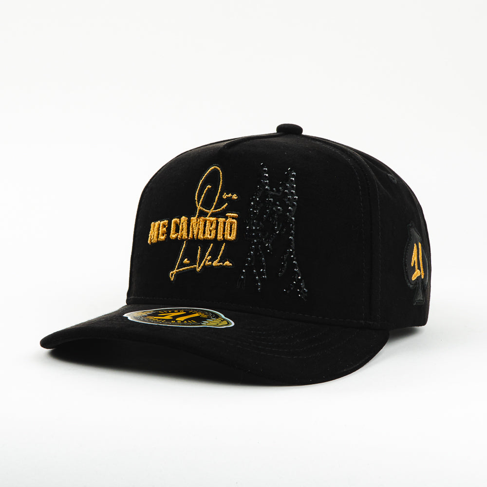 GORRA 1IRON TRENDY QUE PERRO BLACK
