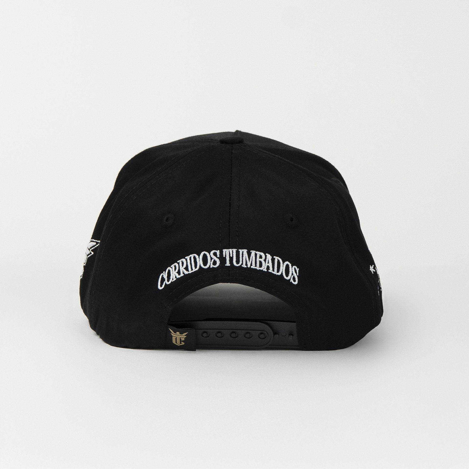 Gorra El Tiros Caps BUELNA 444 BLACK de Tela | Snapback Visera Curva