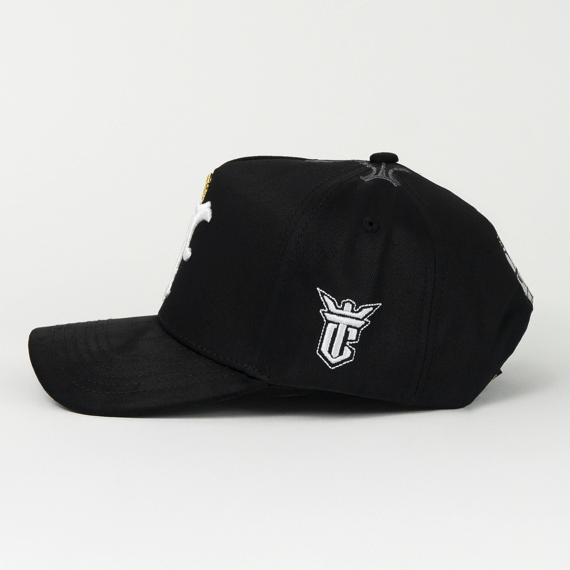 Gorra El Tiros Caps APIA KING BLACK de Tela | Snapback Visera Curva