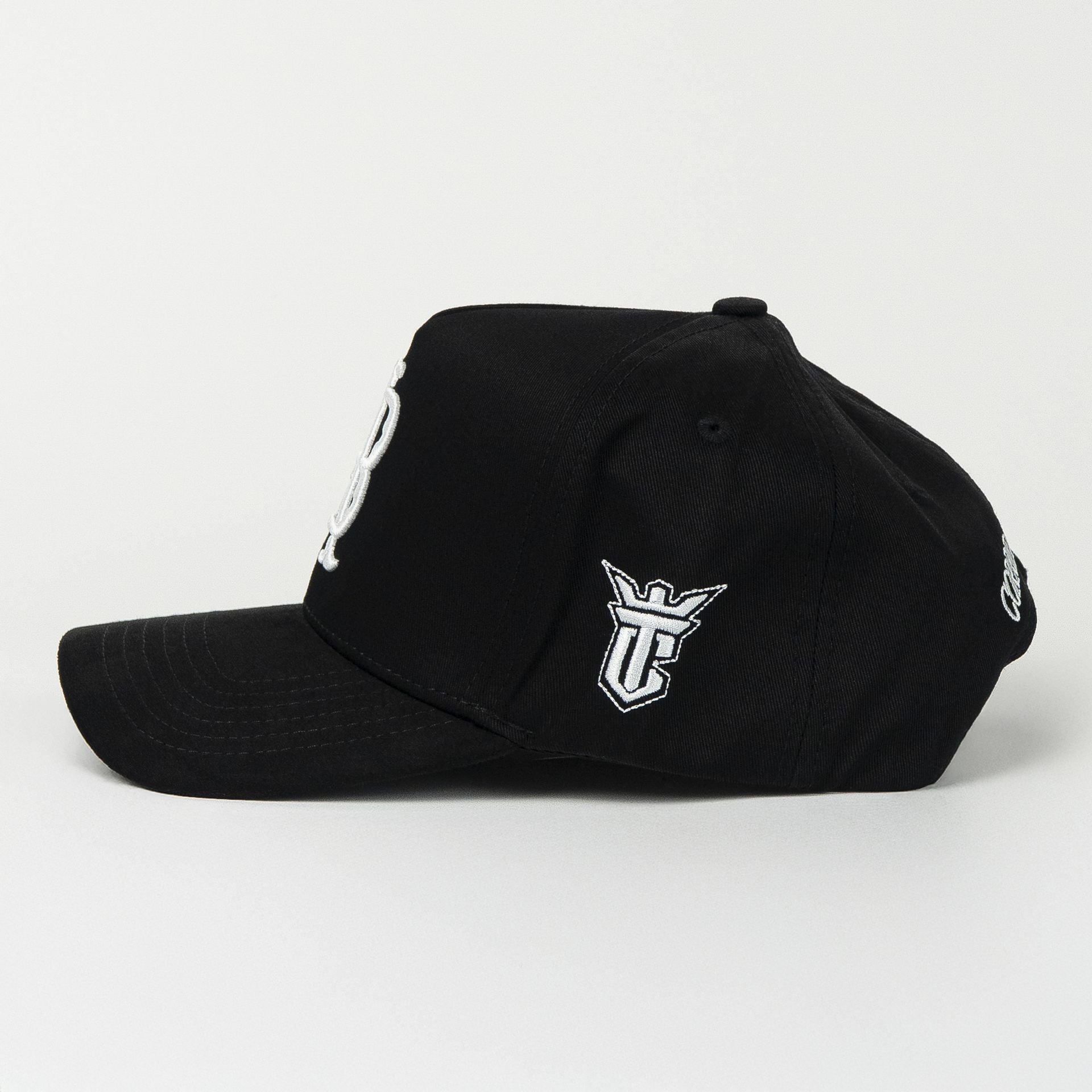Gorra El Tiros Caps BUELNA 444 BLACK de Tela | Snapback Visera Curva