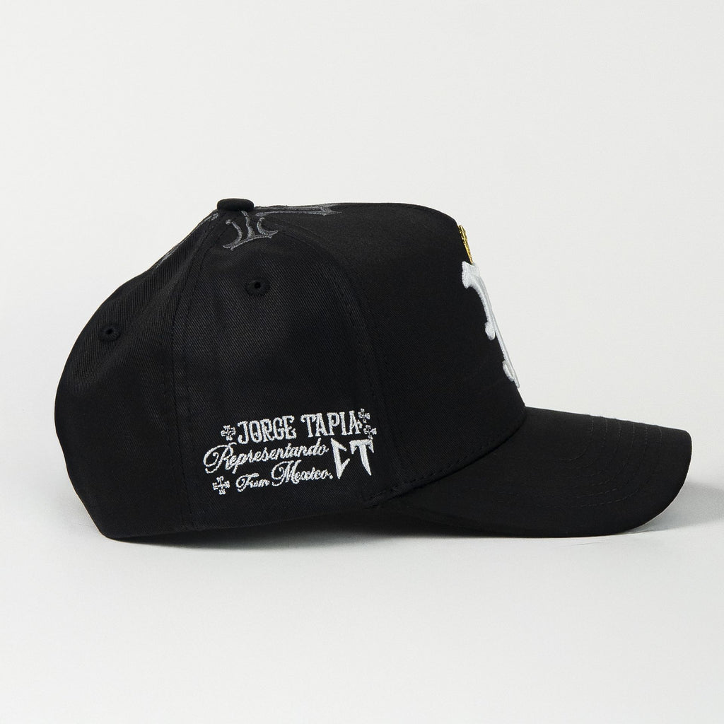 Gorra El Tiros Caps APIA KING BLACK de Tela | Snapback Visera Curva