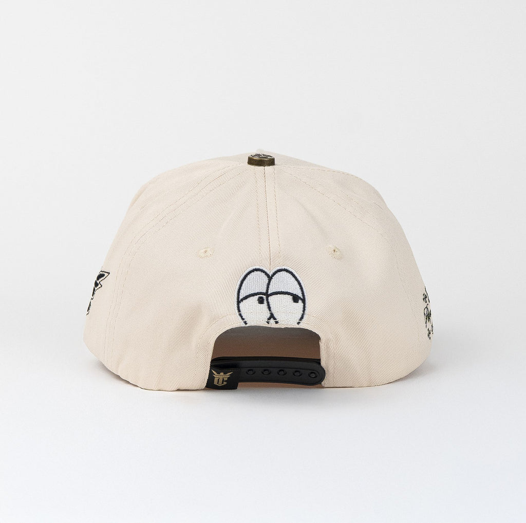 Gorra El Tiros Caps TAPIA KING BLACK de Tela | Snapback Visera Curva