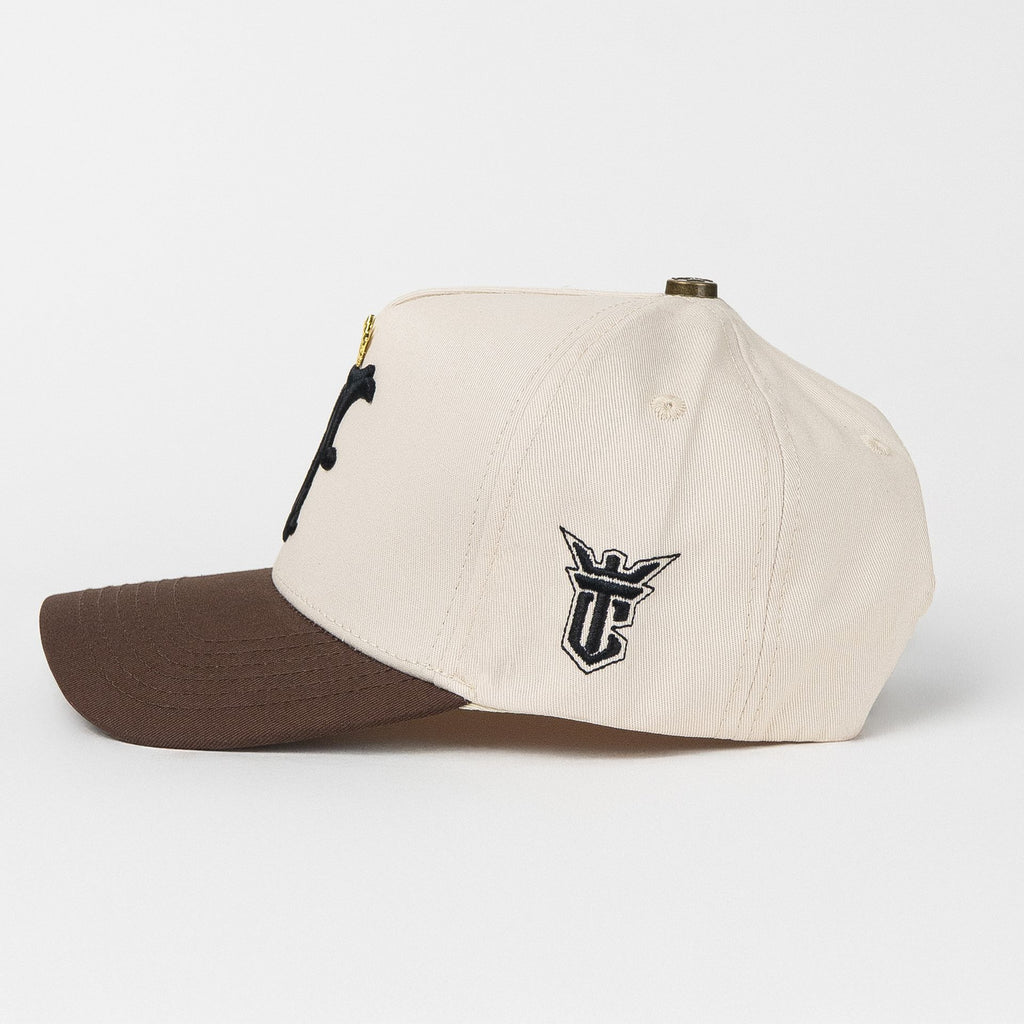 Gorra El Tiros Caps TAPIA KING BLACK de Tela | Snapback Visera Curva
