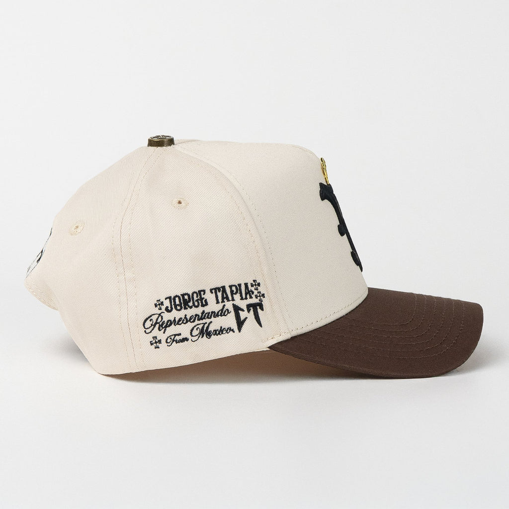 Gorra El Tiros Caps TAPIA KING BLACK de Tela | Snapback Visera Curva