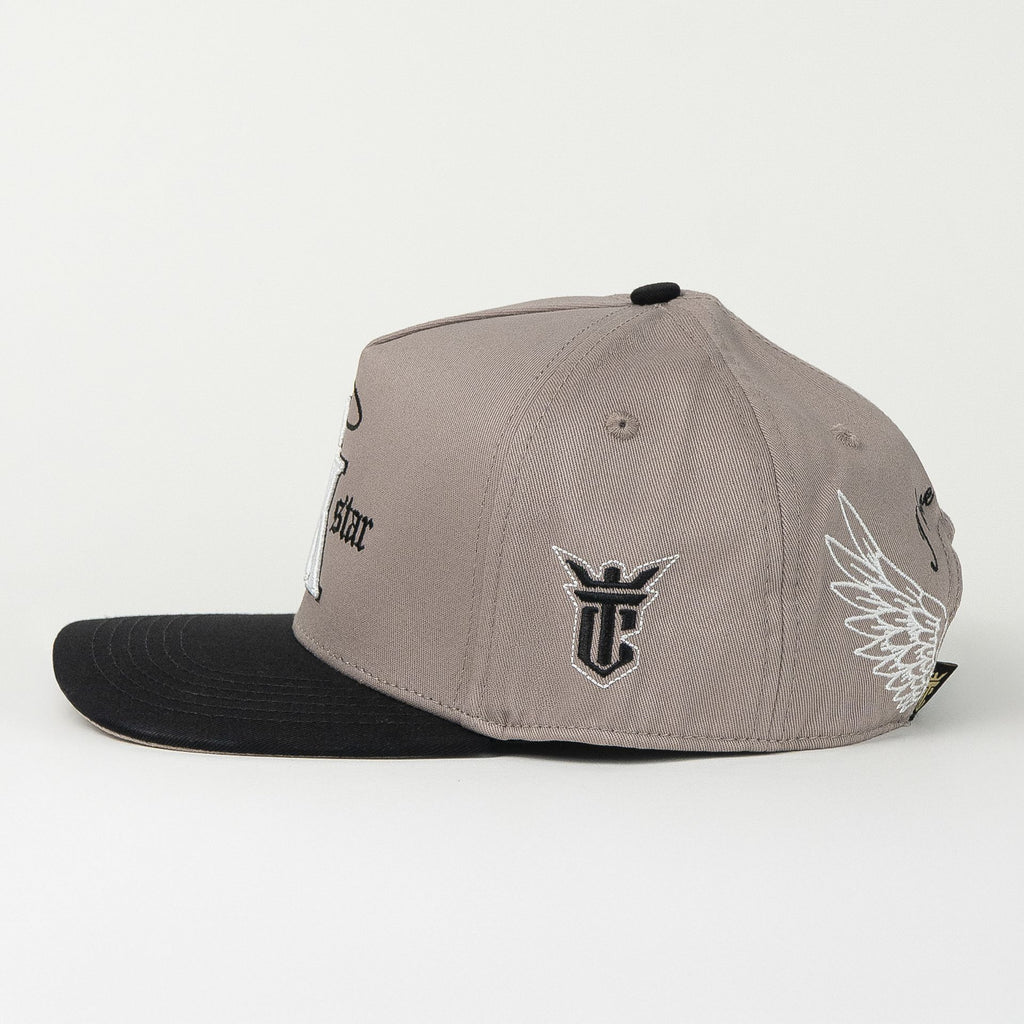 Gorra El Tiros Caps ROCKSTAR BROWN/BLACK de Tela | Snapback Visera Semiplana