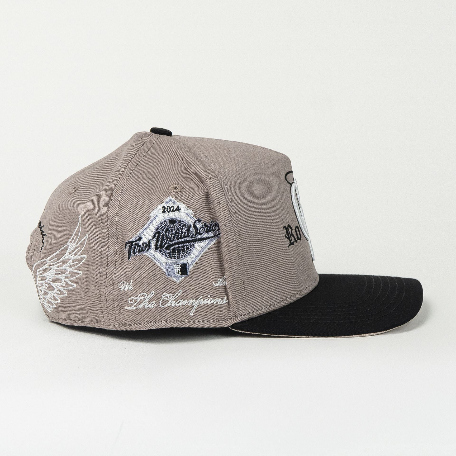 Gorra El Tiros Caps ROCKSTAR BROWN/BLACK de Tela | Snapback Visera Semiplana