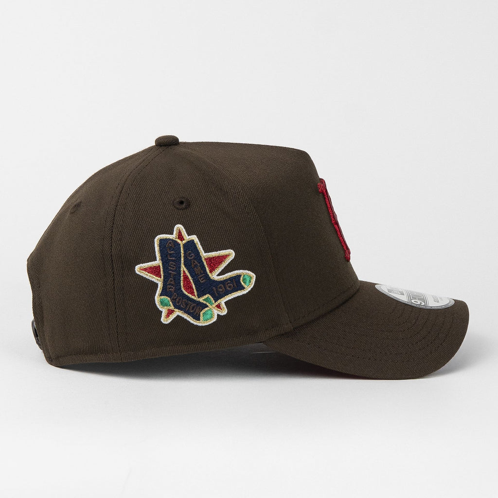 Gorra New Era A-Frame RED SOX ALL STAR GAME 1961 BROWN 940F | Visera Curva Snapback
