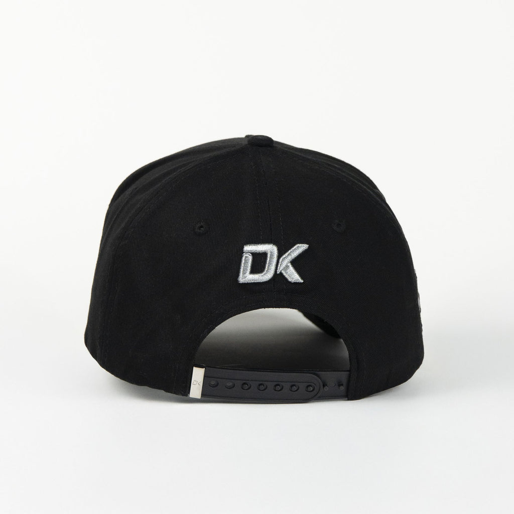 Gorra Dakaps 777 SILVER BLACK VISOR SUEDE | Snapback Visera Larga