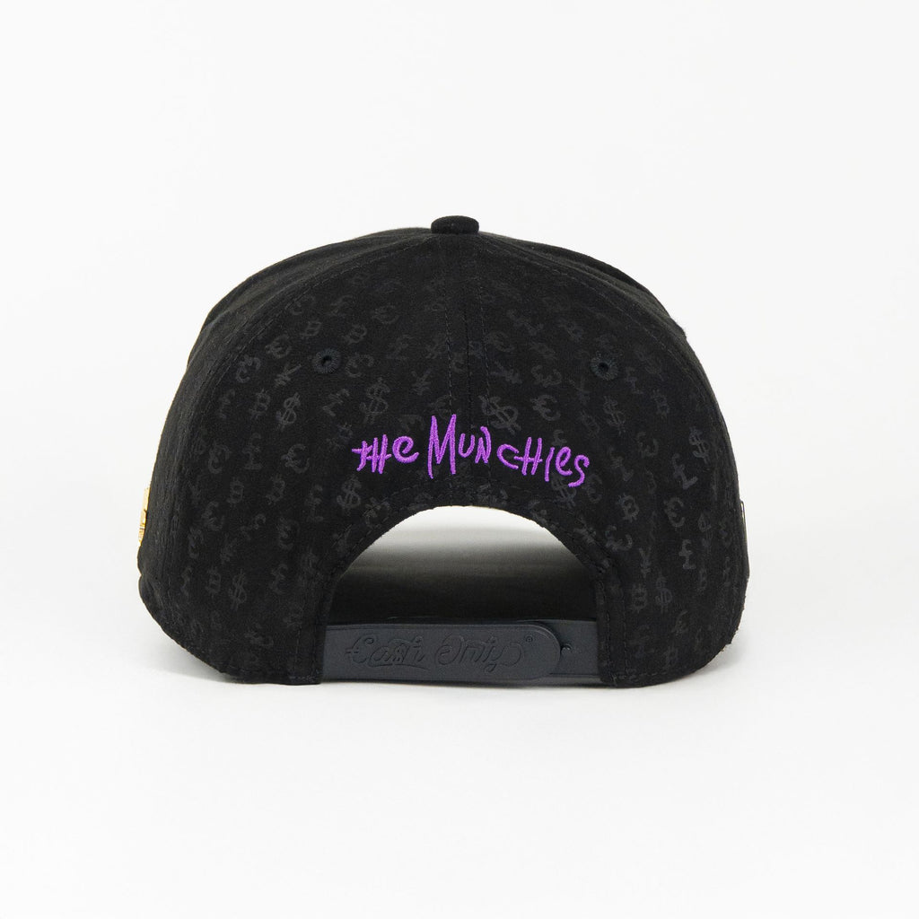 Gorra Cash Only COOKIES & CASH CURVE BLACK | Snapback Visera Semicurva