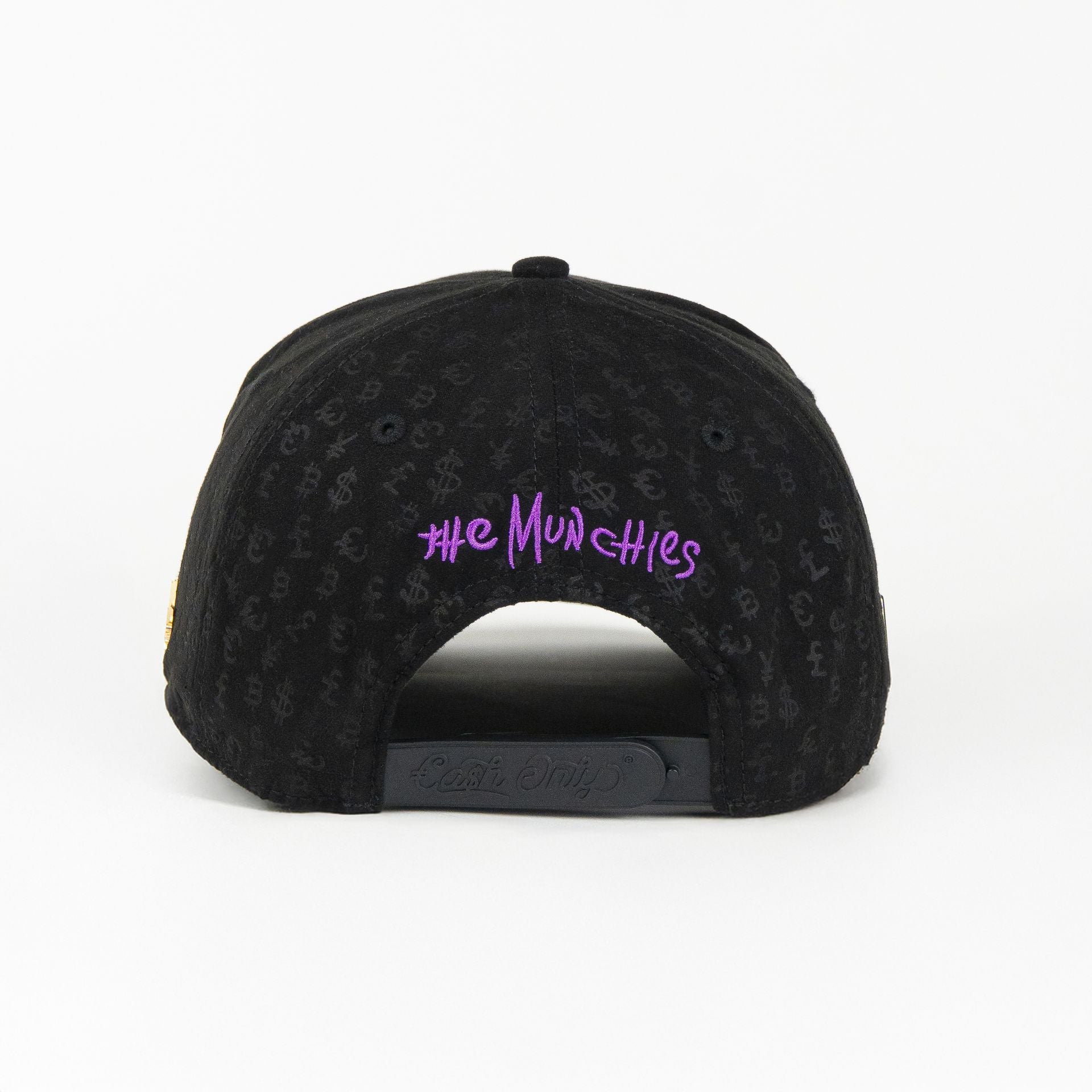 Gorra Cash Only COOKIES & CASH CURVE BLACK | Snapback Visera Semicurva