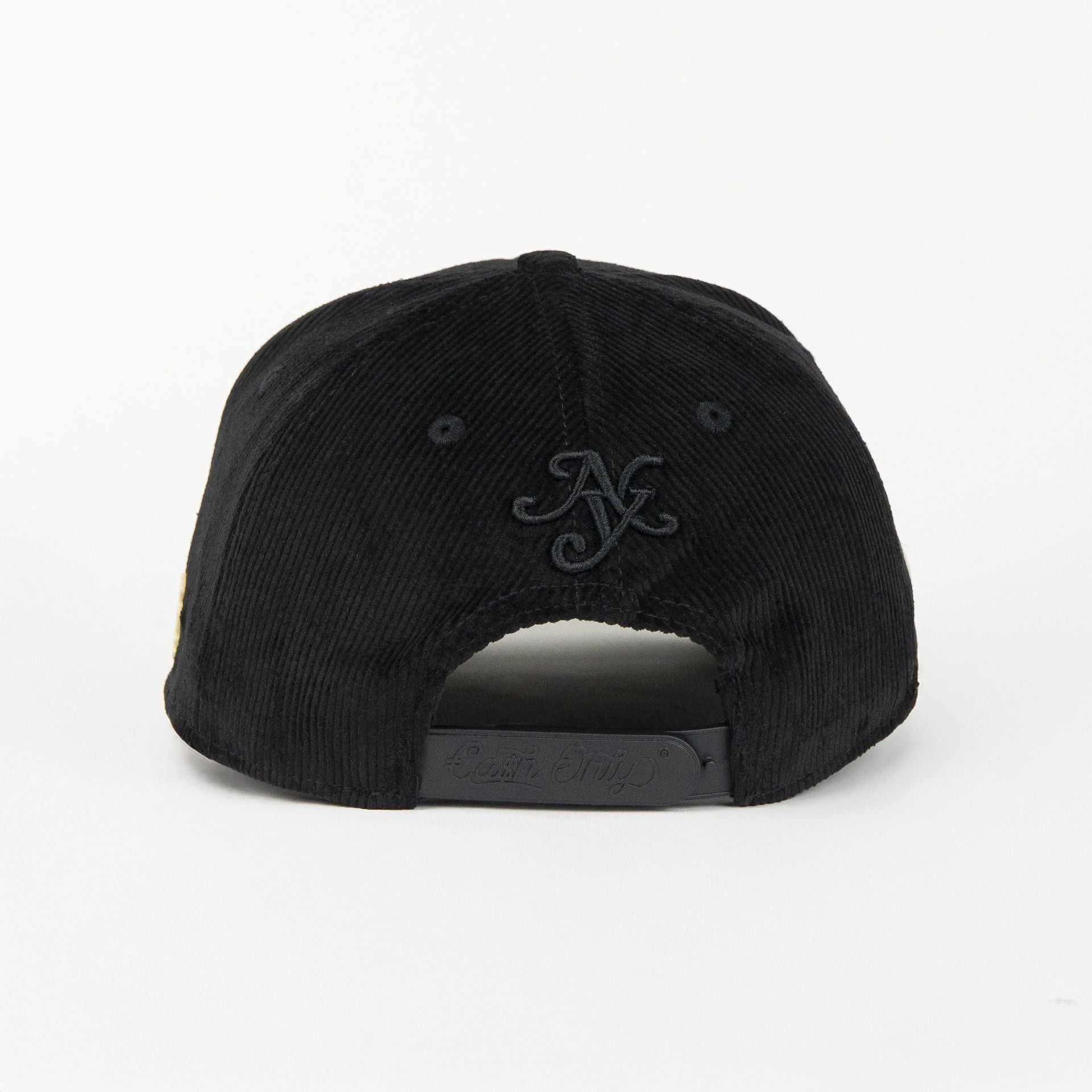 Gorra Cash Only CASH OF NY ALL BLACK CORDUROY | Snapback Visera Curva