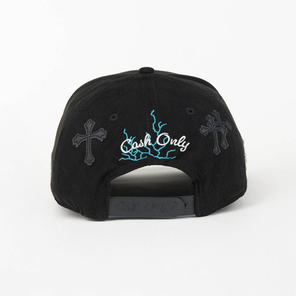 Gorra Cash Only TUMBA2 LIGHTHING BLACK CURVE | Snapback Visera Semicurva