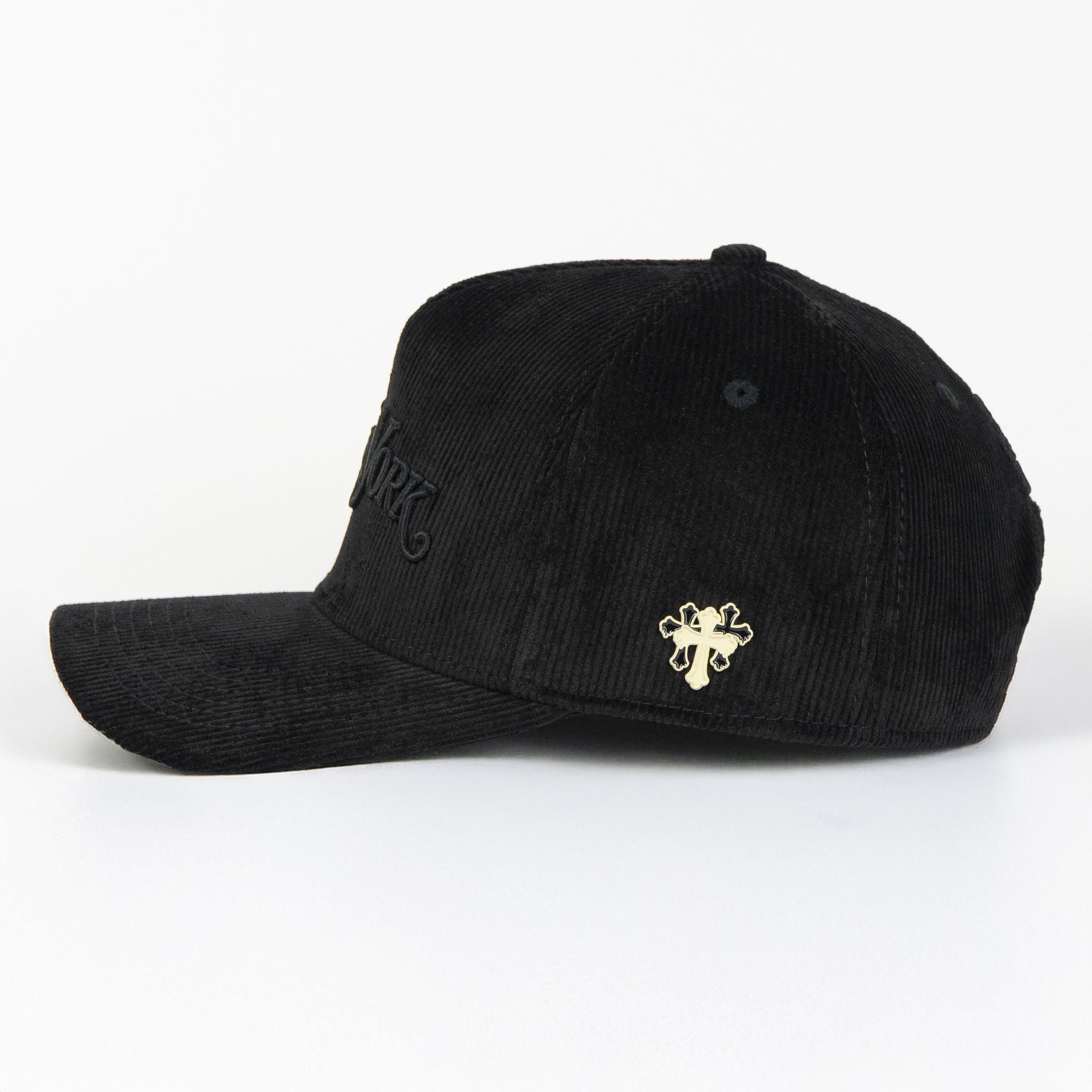 Gorra Cash Only CASH OF NY ALL BLACK CORDUROY | Snapback Visera Curva