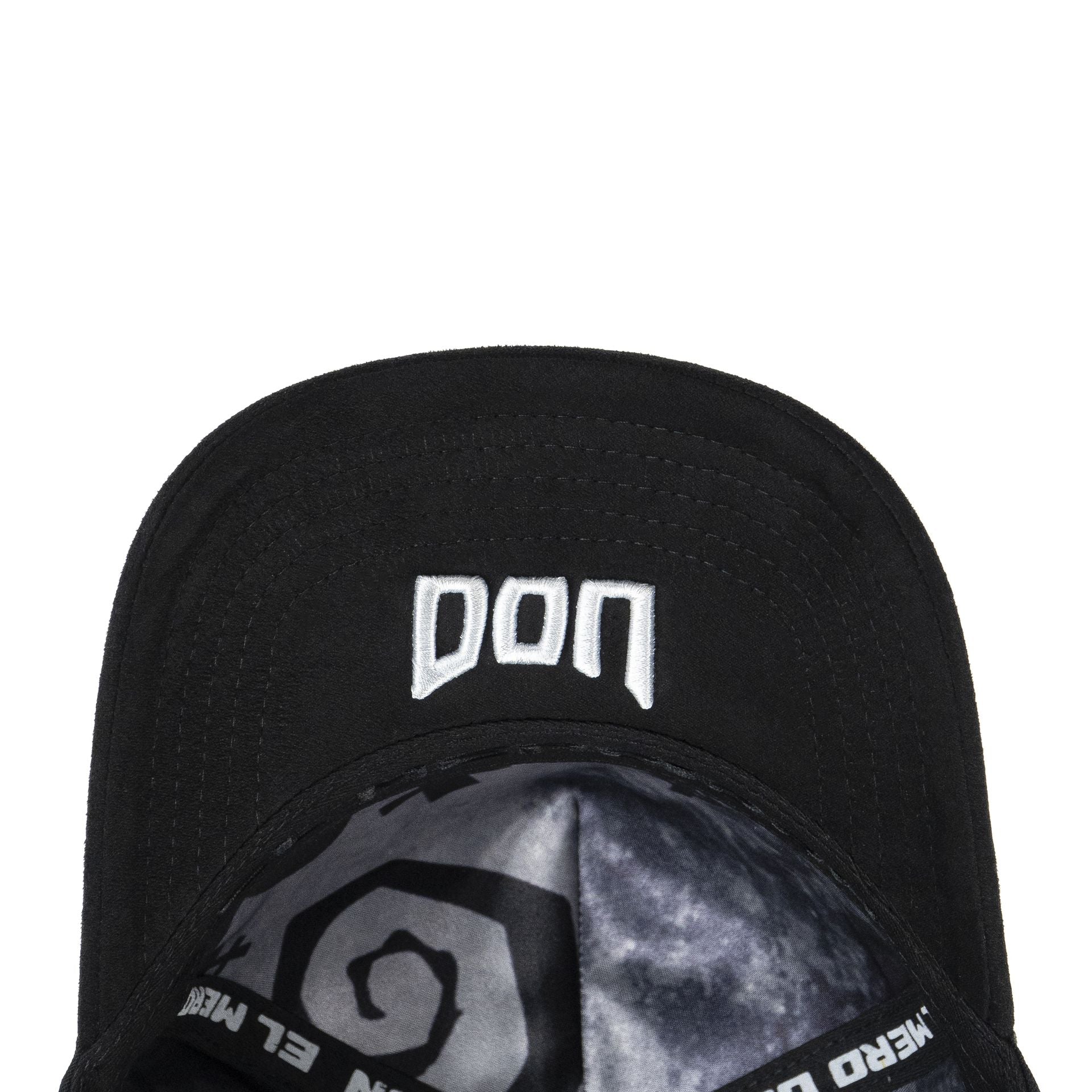 Gorra Don Hats DON NIGHTMARE BLACK de Tela | Snapback Visera Curva