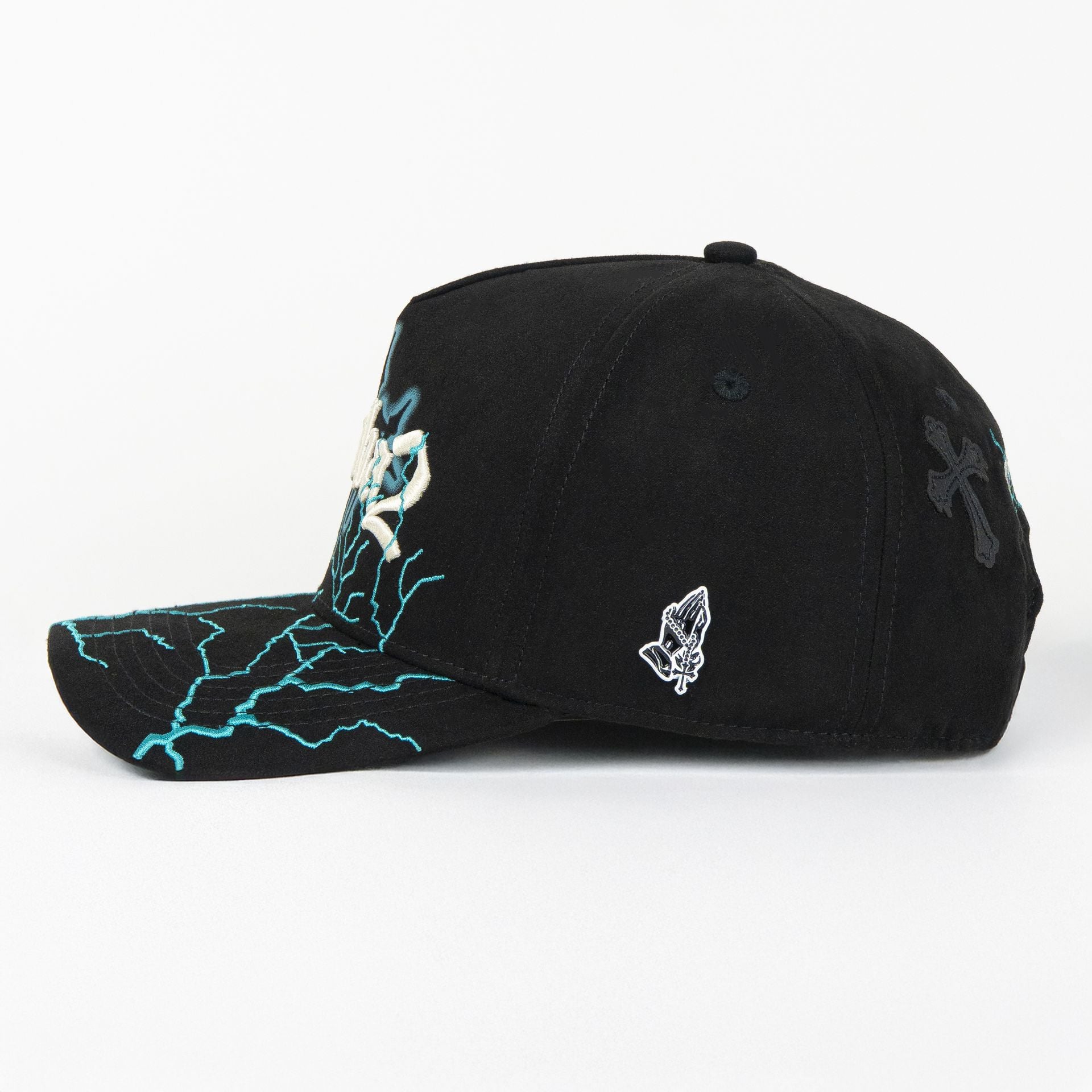 Gorra Cash Only TUMBA2 LIGHTHING BLACK CURVE | Snapback Visera Semicurva