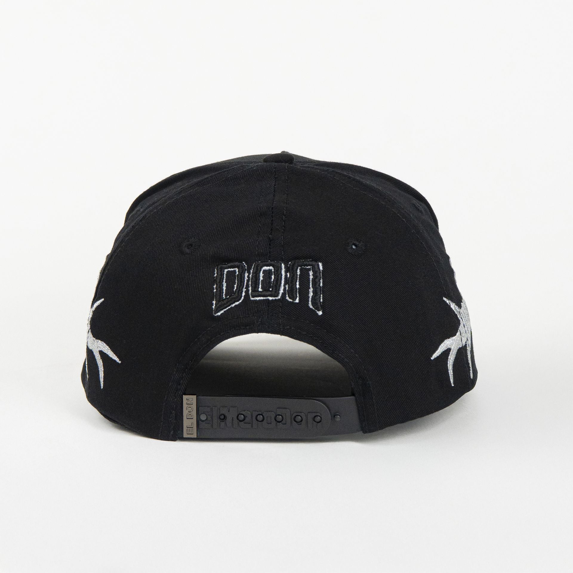 Gorra Don Hats BARBED WIRE BLACK/WHITE de Tela | Snapback Visera Larga