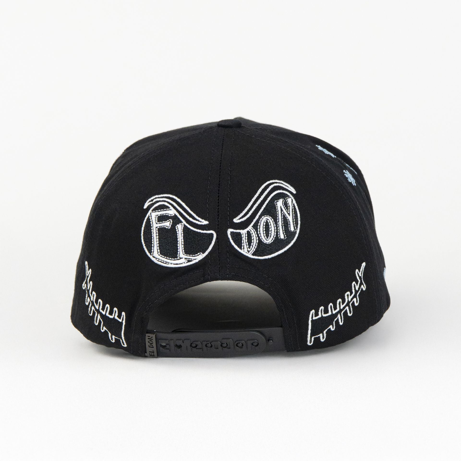 Gorra Don Hats DON NIGHTMARE BLACK de Tela | Snapback Visera Curva