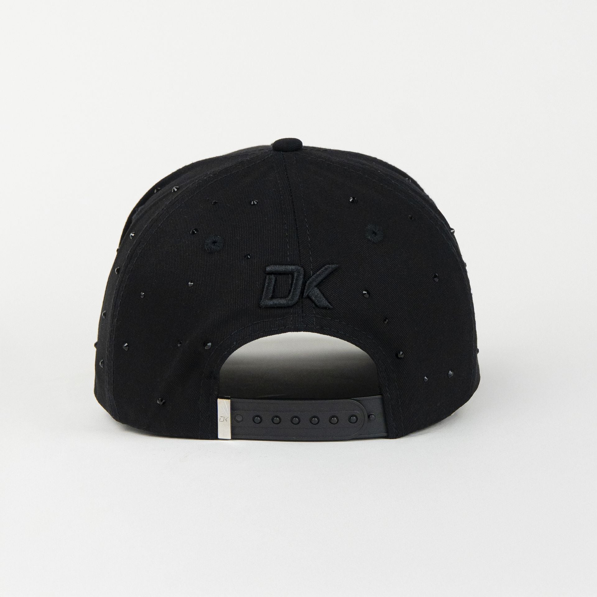Gorra Dakaps DK CRISTALES ALL BLACK VISOR SUEDE | Snapback Visera Curva