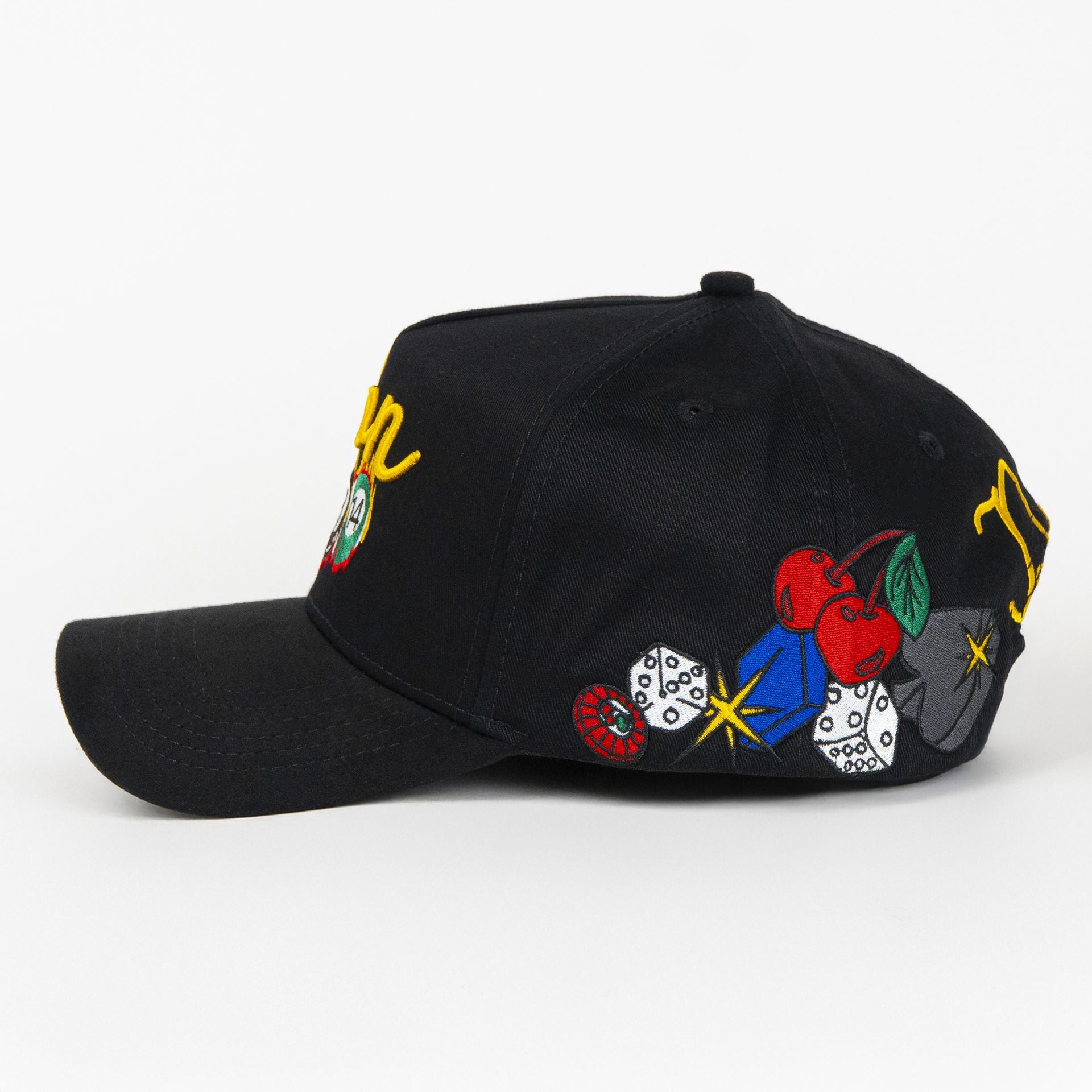 Gorra Don Hats DON GAMES YELLOW/BLACK SUEDE de Tela | Snapback