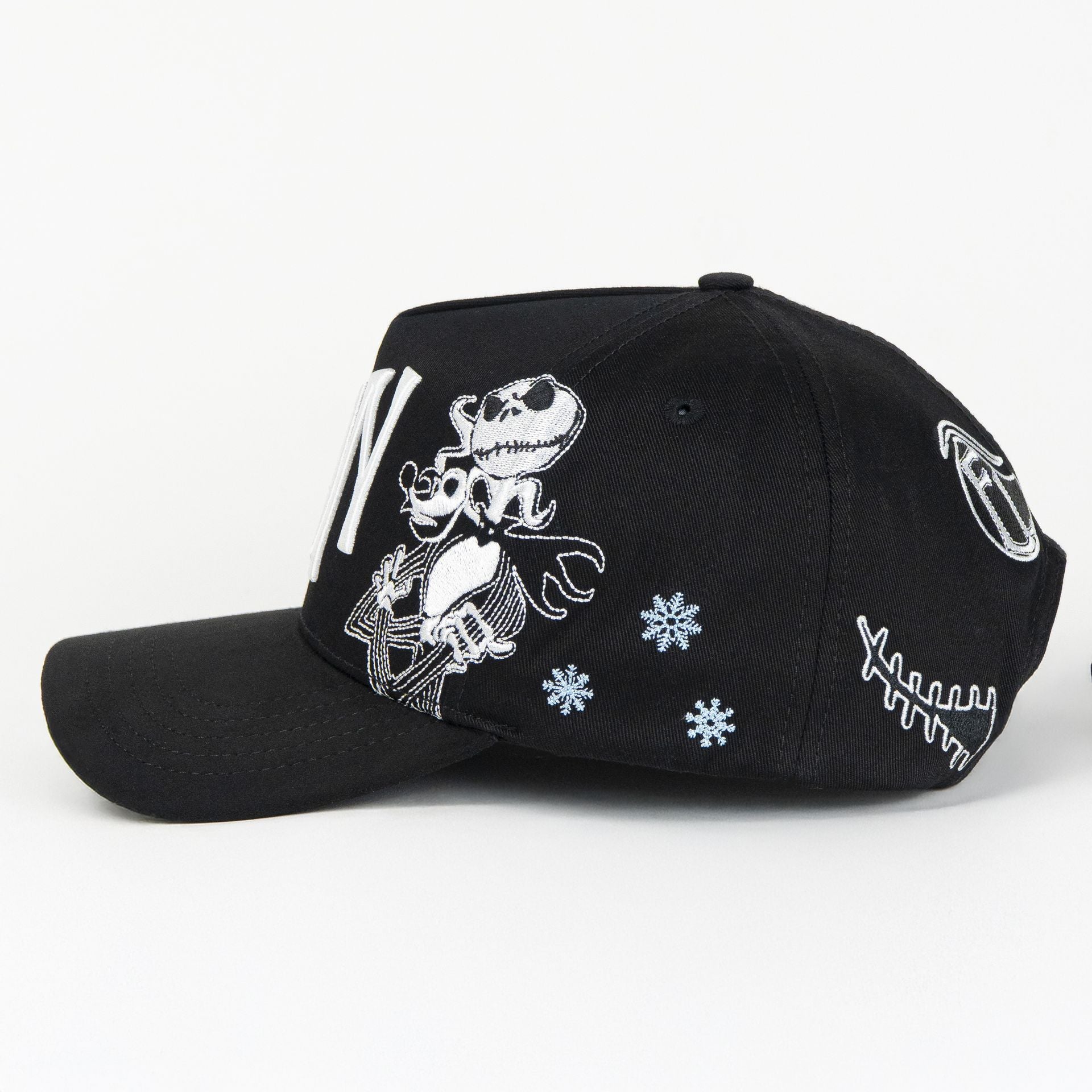 Gorra Don Hats DON NIGHTMARE BLACK de Tela | Snapback Visera Curva