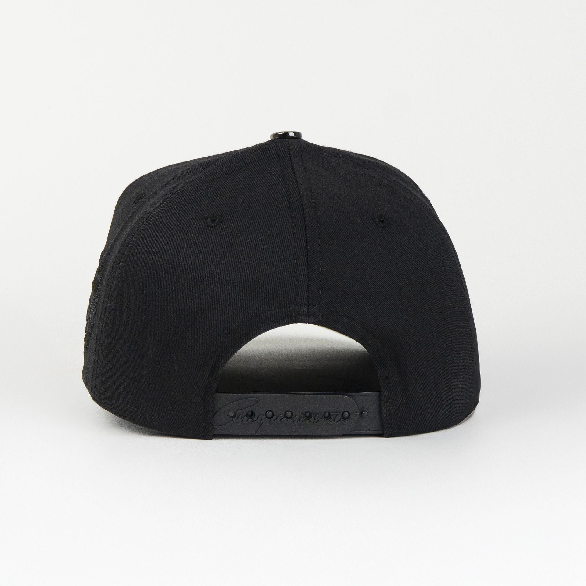 Gorra 5.7 VA GOLD CINCOPUNTOSIETE BLACK de Gamuza | Snapback