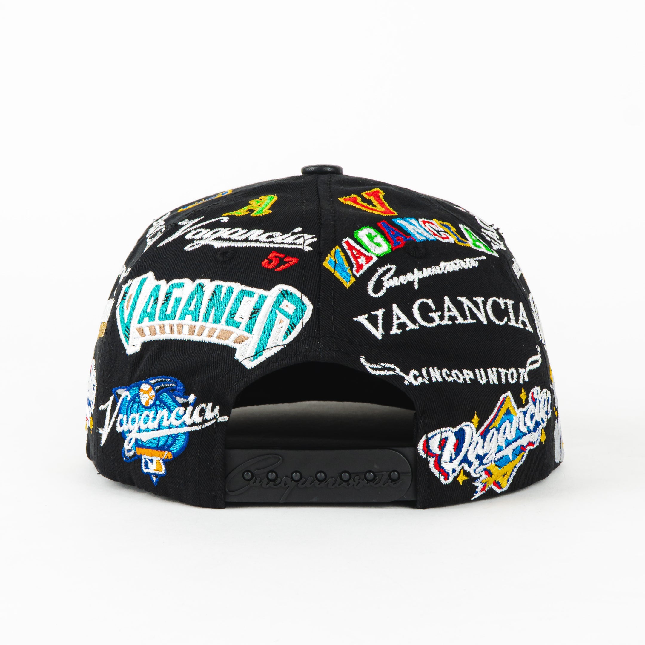 VAGANCIA FULL EMBROIDERY BLACK/COLORS