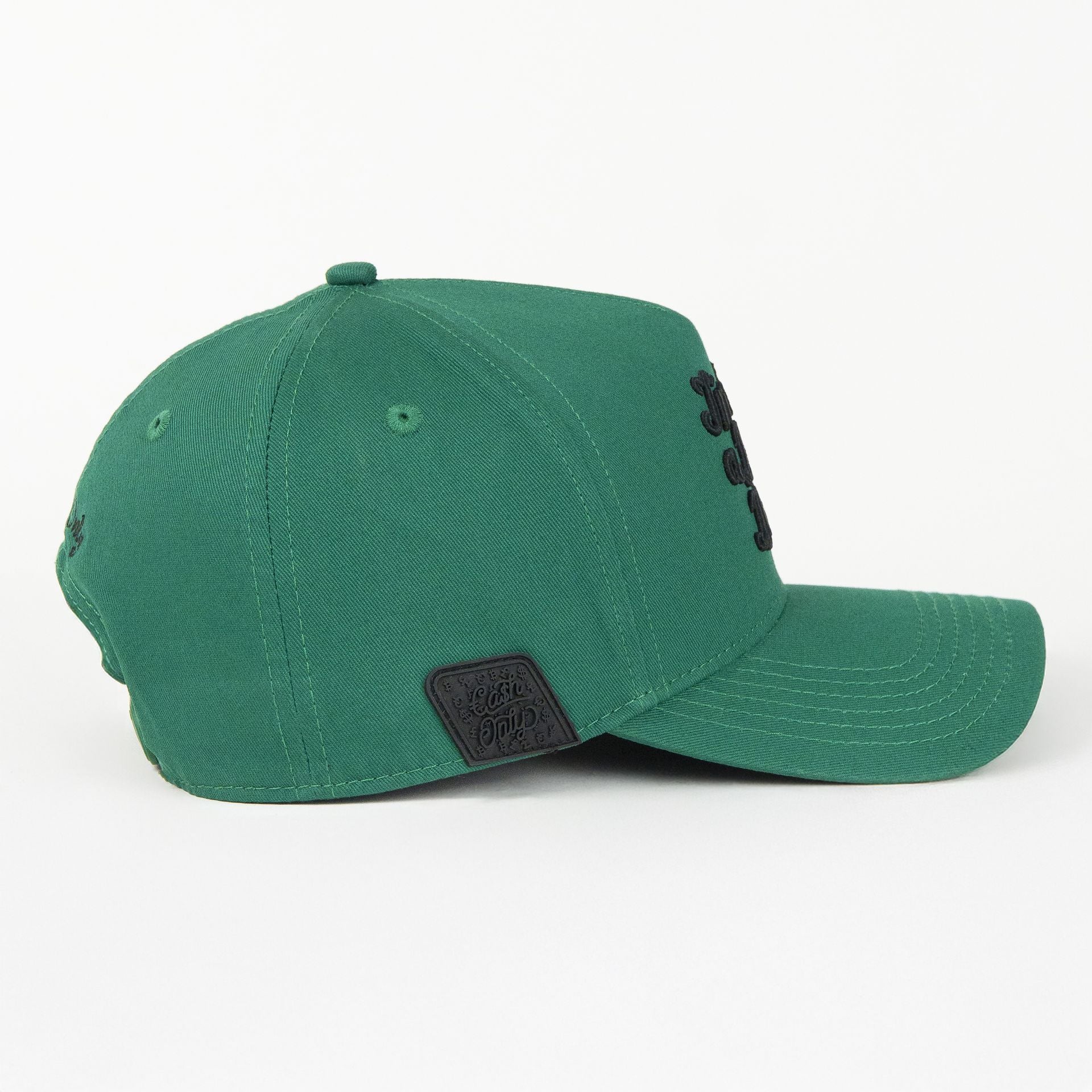 Gorra Cash Only IM NOT A DRUG DEALER GREEN | Snapback Visera Curva