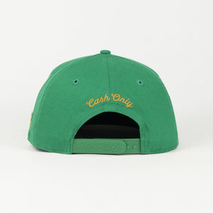Gorra Cash Only LOS ANGELES CHANGE THE RULES GREEN FLAT | Snapback Visera Plana