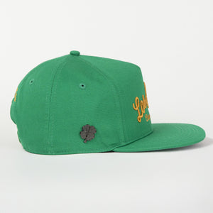 Gorra Cash Only LOS ANGELES CHANGE THE RULES GREEN FLAT | Snapback Visera Plana
