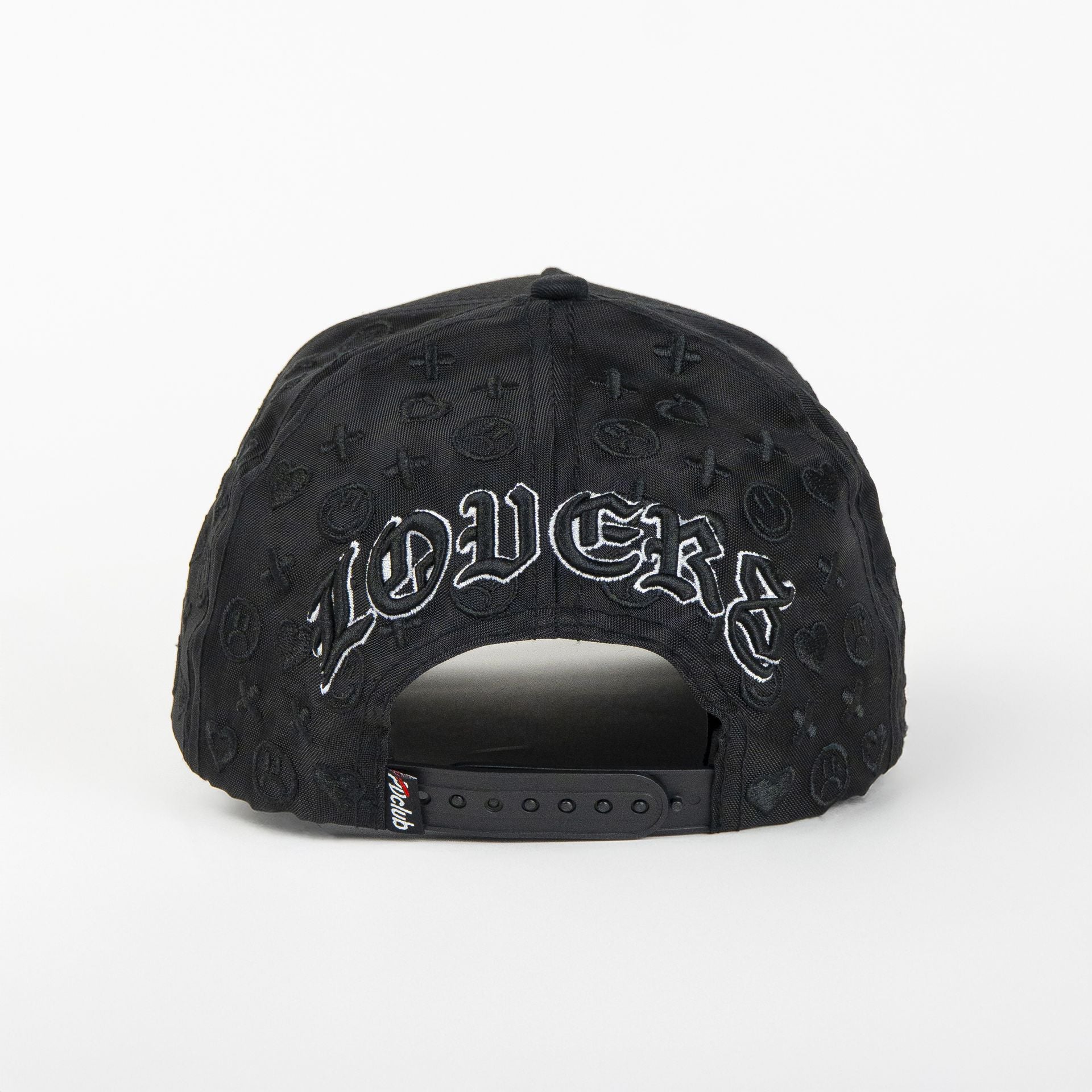 Gorra Problematic&Dangerous LOVERS FIREFACE BLACK MESH | Snapback Visera semicurva