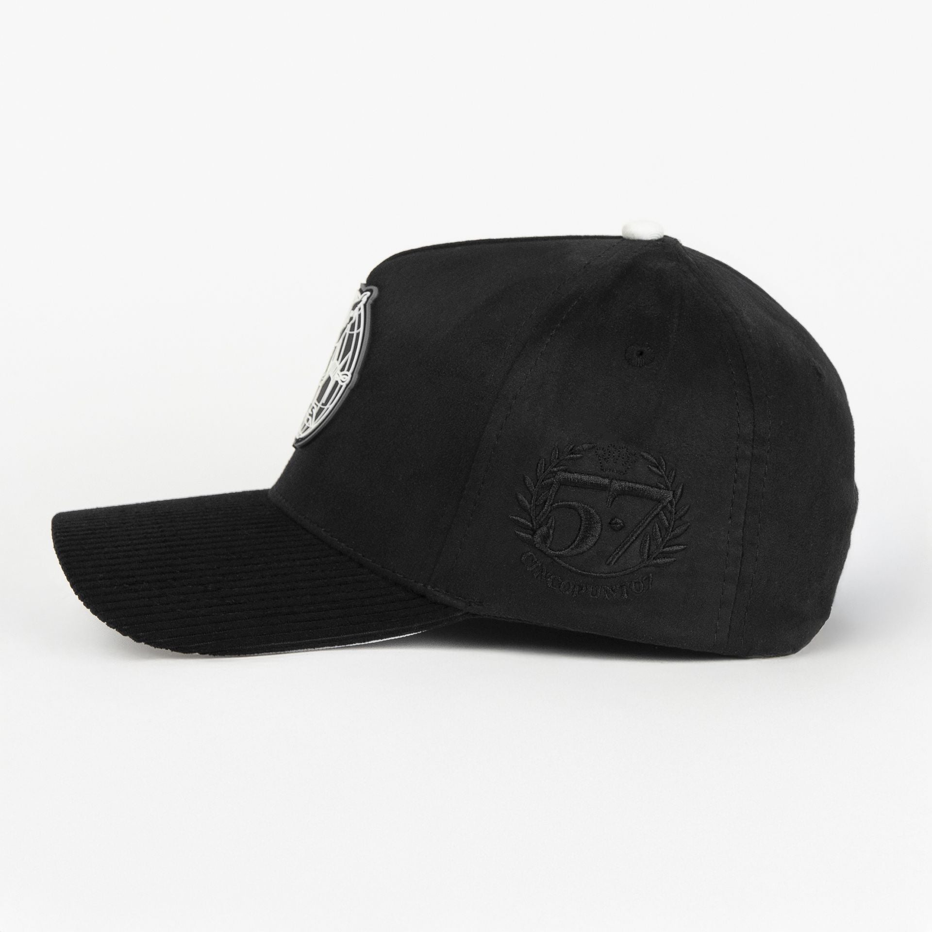 Gorra 5.7 FAKE LOVE ANGEL WORLD BLACK | Snapback Visera Curva