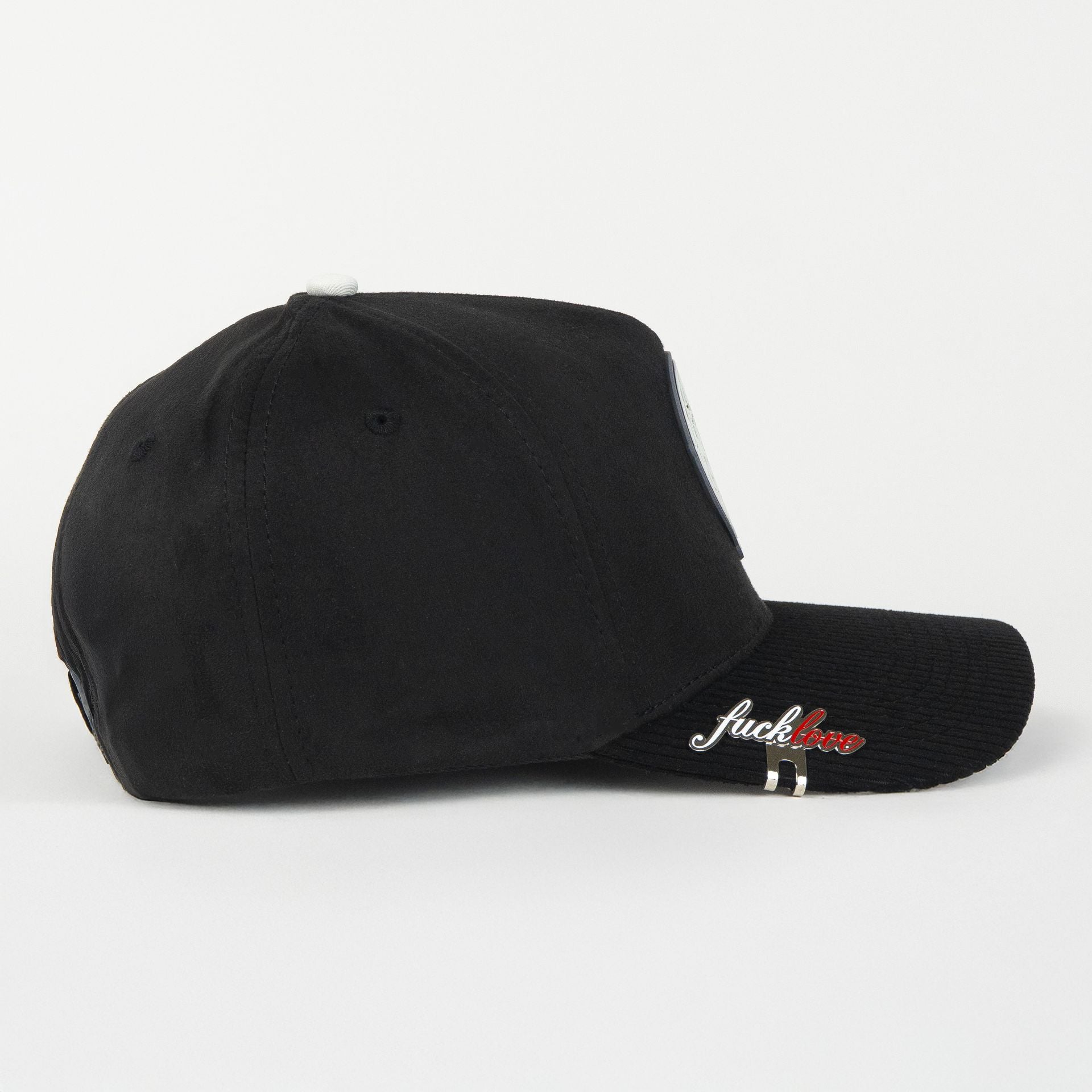 Gorra 5.7 FAKE LOVE ANGEL WORLD BLACK | Snapback Visera Curva