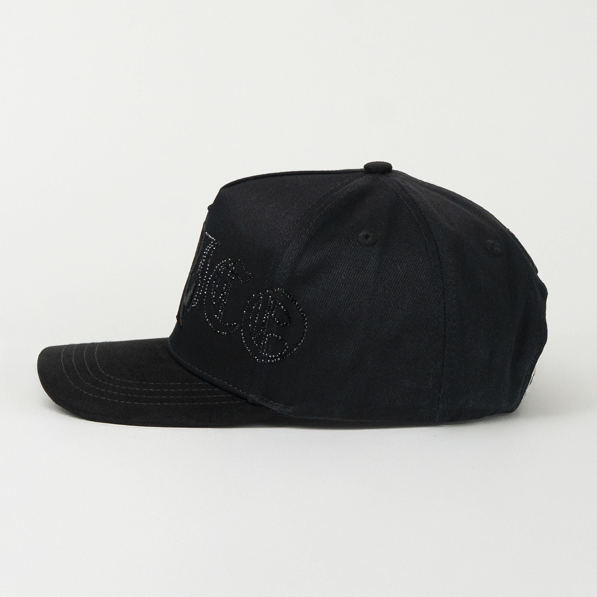 Gorra Toto Caps BELICO LR ALL BLACK | Tela y Gamuza Snapback Visera Curva